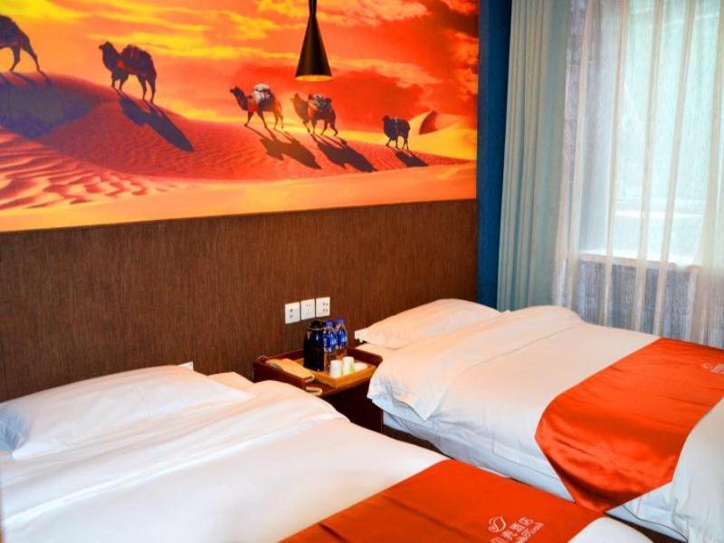 Shell City Lanzhou Chengguan District Zhongshan Road Hotel Exteriör bild